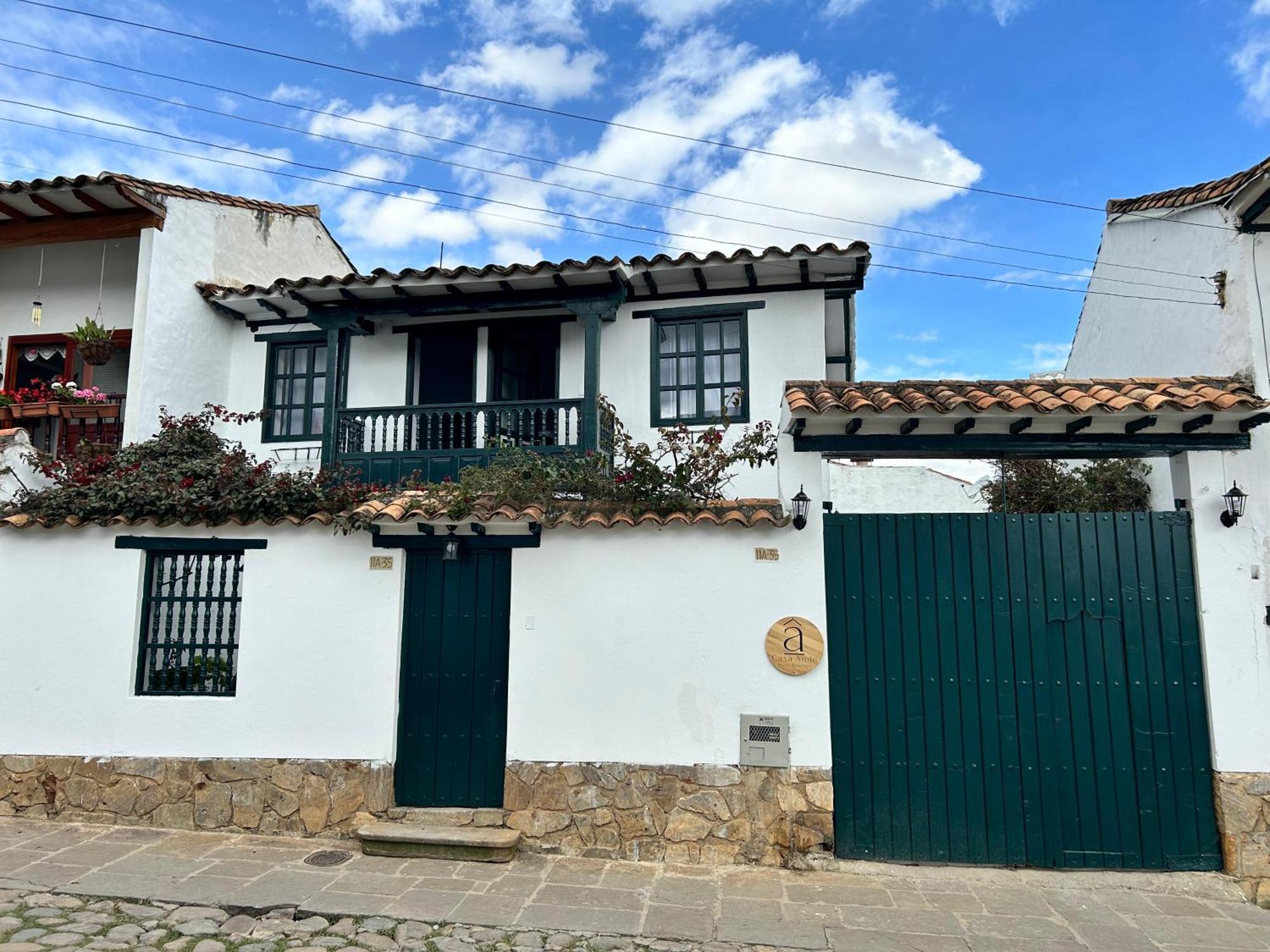 Casa Ande Hotel Boutique Villa de Leyva Exterior foto